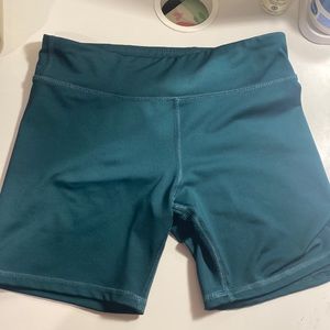 Forest green girls XXL old navy athletic shorts.